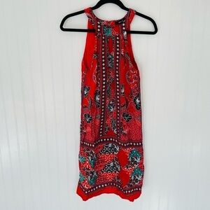 NWT MISS ME red halter dress - XS